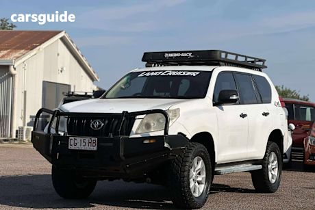 White 2012 Toyota Landcruiser Prado Wagon Gx (4X4)