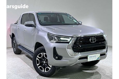 Silver 2021 Toyota Hilux Ute Tray SR5 4X4