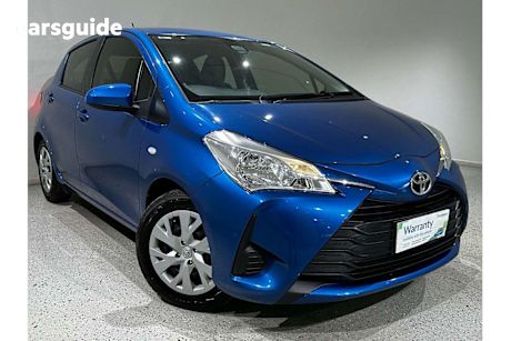Blue 2018 Toyota Yaris Hatch ASCENT F