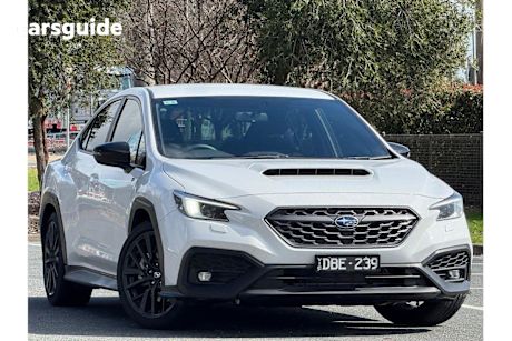 White 2023 Subaru WRX Sedan 50 YEARS EDITION 4WD