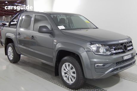 Grey 2020 Volkswagen Amarok Dual Cab Utility Tdi550 Core 4Motion (4X4)