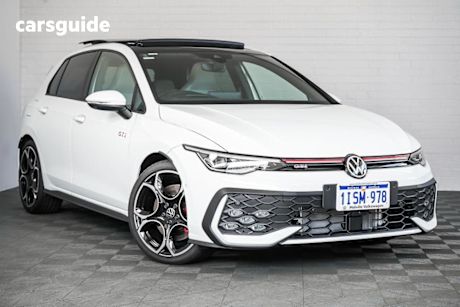 White 2025 Volkswagen Golf Hatchback GTI