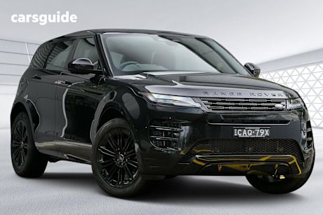 Black 2025 Land Rover Range Rover Evoque Wagon P250 Dynamic SE (184KW)