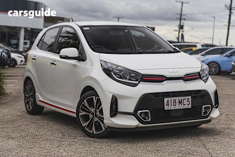 White 2021 Kia Picanto Hatch GT F