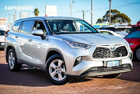 Silver 2024 Toyota Kluger Wagon Gx Hybrid Awd