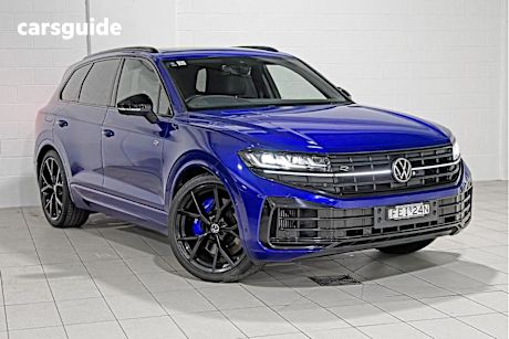 Blue 2024 Volkswagen Touareg SUV R 4WD