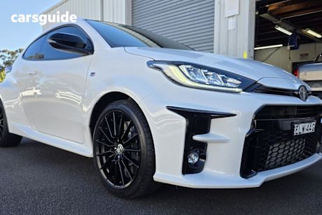 White 2020 Toyota GR Yaris Hatchback GR