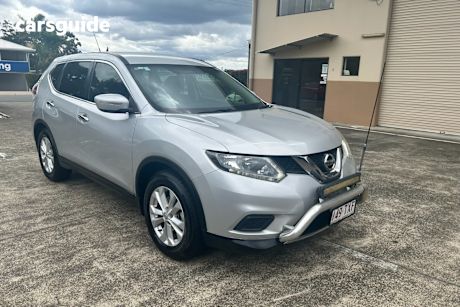 Silver 2014 Nissan X-Trail Wagon ST (fwd)