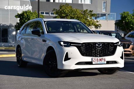 White 2025 Mazda CX-80 Wagon P50E Gt