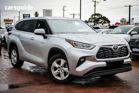 Silver 2024 Toyota Kluger Wagon Gx Hybrid Awd