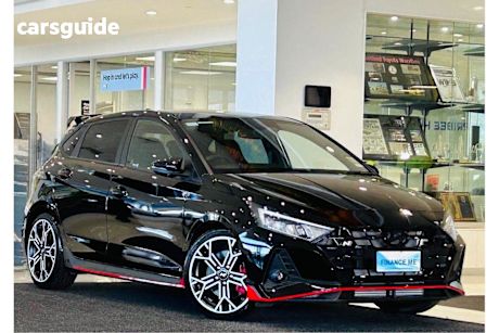 Black 2025 Hyundai I20 Hatch N F