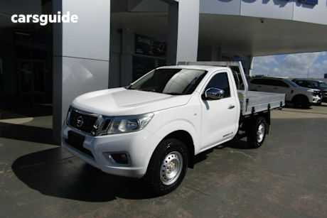 White 2018 Nissan Navara Cab Chassis RX (4X2)