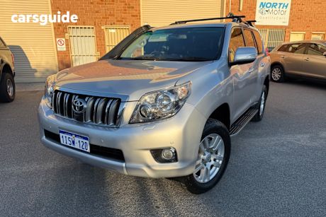 Silver 2009 Toyota Landcruiser Prado Wagon Kakadu (4X4)