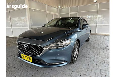 Blue 2021 Mazda Mazda6 Sedan TOURING F