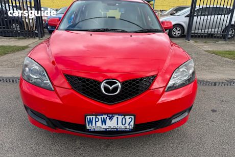 Red 2008 Mazda 3 Hatchback Neo Sport