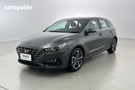 Grey 2020 Hyundai I30 Hatchback Elite