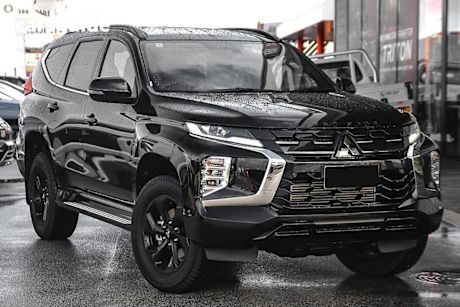 Black 2024 Mitsubishi Pajero Sport SUV GSR 4X4