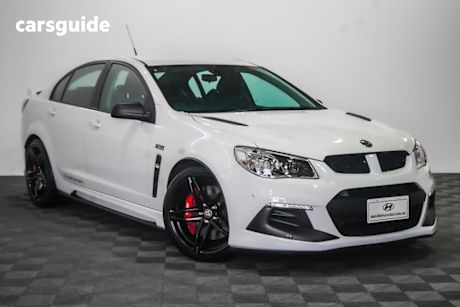 White 2017 HSV Clubsport Sedan R8 LSA