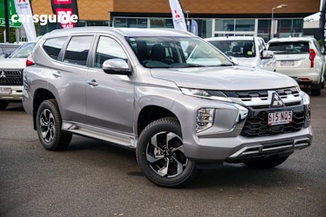 Silver 2024 Mitsubishi Pajero Sport Wagon GLS (4WD) 7 Seat