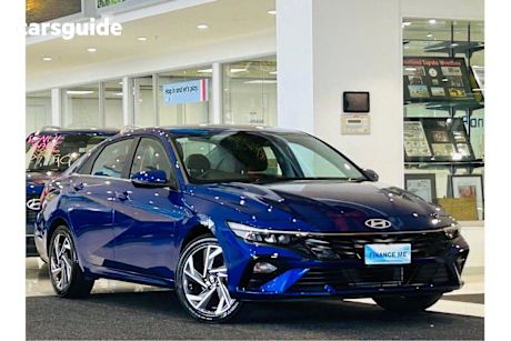 Blue 2025 Hyundai I30 Sedan ELITE F