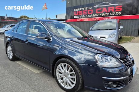 Blue 2007 Volkswagen Jetta Sedan 2.0 Turbo Fsi