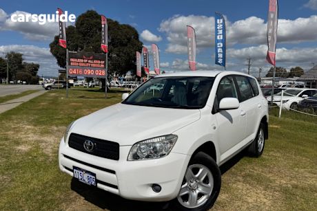 White 2006 Toyota RAV4 Wagon Cv (4X4)