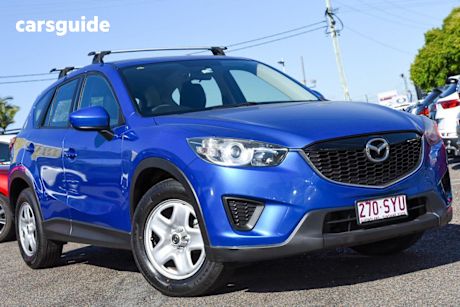 Blue 2013 Mazda CX-5 Wagon Maxx (4X2)