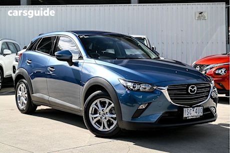 Blue 2020 Mazda CX-3 SUV MAXX SPORT F