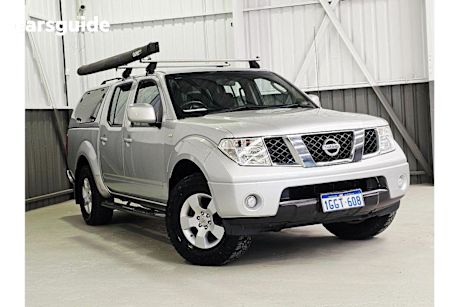 Silver 2011 Nissan Navara Ute Tray ST 4X4