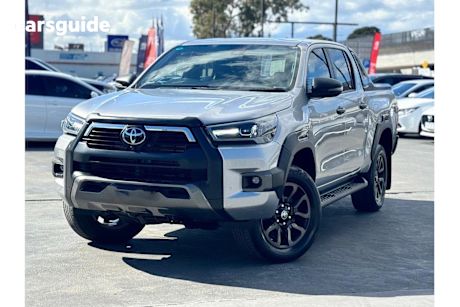 Silver 2021 Toyota Hilux Ute Tray ROGUE 4X4