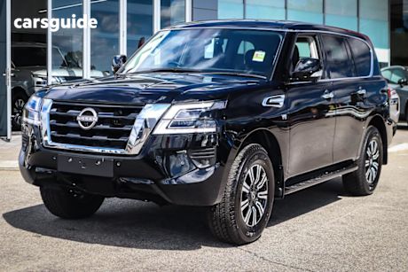 Black 2025 Nissan Patrol Wagon TI (4X4)