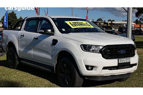 White 2020 Ford Ranger Double Cab Pick Up Xlt 2.0 (4X4)