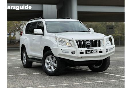White 2012 Toyota Landcruiser Prado SUV GXL 4X4