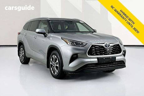 Silver 2024 Toyota Kluger Wagon Gxl Hybrid Awd