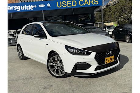 White 2023 Hyundai I30 Hatch N LINE PREMIUM F