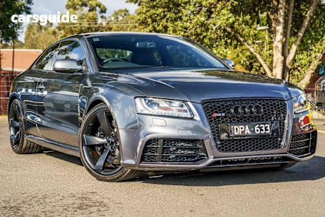 Grey 2010 Audi RS 5 Coupe 4WD