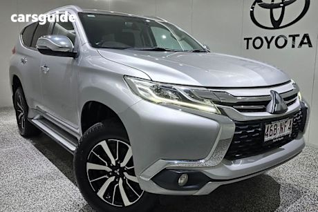 Silver 2018 Mitsubishi Pajero Sport Wagon GLS (4X4) 7 Seat