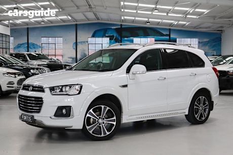 White 2018 Holden Captiva Wagon 7 Ltz (Awd)