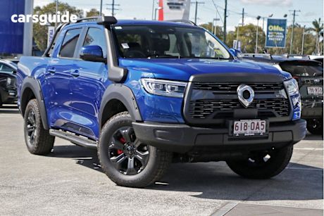 Blue 2025 GWM Cannon OtherCar XSR 4X4
