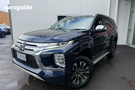 Blue 2021 Mitsubishi Pajero Sport Wagon GLS (4WD) 7 Seat