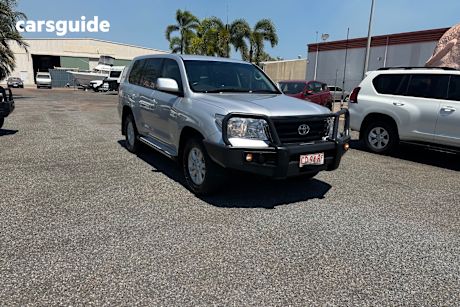 Silver 2011 Toyota Landcruiser Wagon Gxl (4X4)