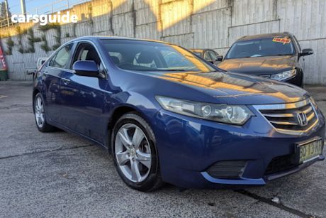 Blue 2012 Honda Accord Euro Sedan