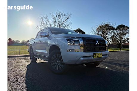 White 2024 Mitsubishi Triton Ute Tray GLS 4X4