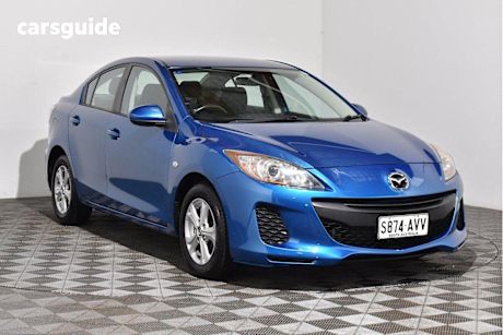 Blue 2013 Mazda Mazda3 Sedan NEO F