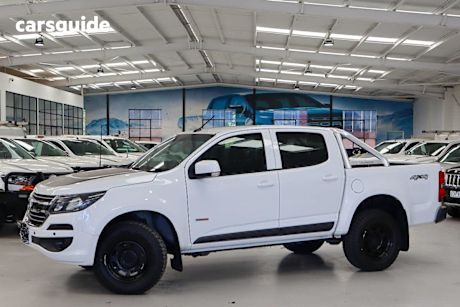 White 2017 Holden Colorado Crew Cab Pickup Ls (4X4)