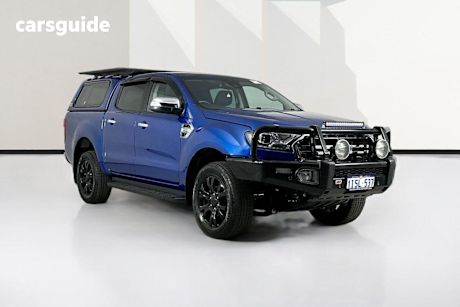 Blue 2020 Ford Ranger Double Cab Pick Up XLT 3.2 (4X4)