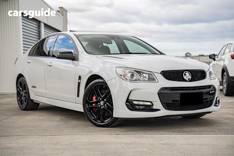 White 2017 Holden Commodore Sedan SS-V Redline