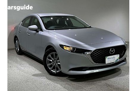 Silver 2023 Mazda Mazda3 Sedan G20 PURE F