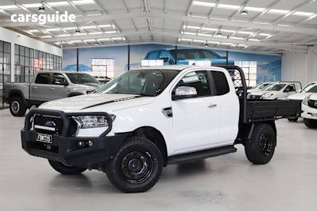 White 2022 Ford Ranger Super Cab Utility Xlt 3.2 (4X4)