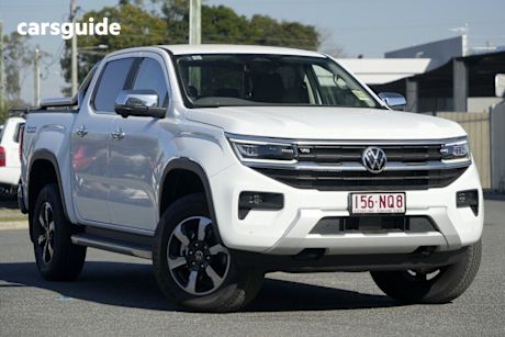 White 2024 Volkswagen Amarok Dual Cab Utility Style Tdi600 4Motion